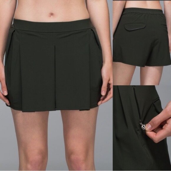lululemon athletica Dresses & Skirts - Lululemon City Summer Skort  in Green